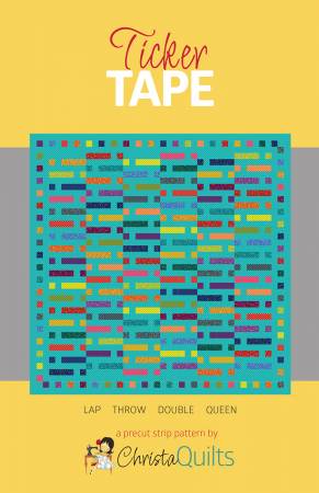 Ticker Tape Quilt pattern by Christa Watson