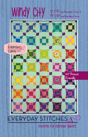 Windy City Quilt pattern by Everyday Stitches