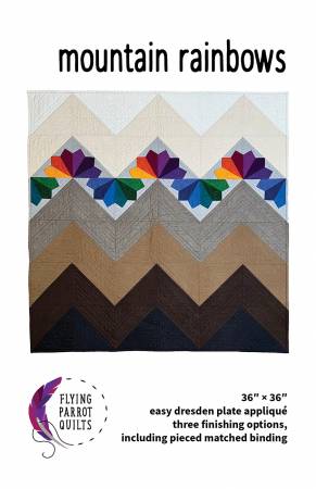 Mountain Rainbows quilt pattern by Sylvia Schaefer