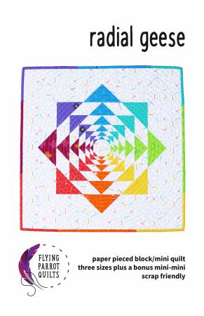 Radial Geese quilt pattern by Sylvia Schaefer