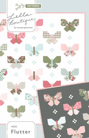 Flutter quilt pattern by Vanessa Goertzen