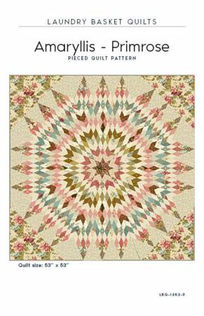Amaryllis - Primrose quilt pattern by Edyta Sitar
