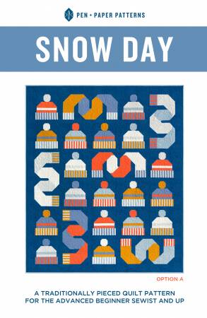 Snow Day quilt pattern by Lindsey Neill
