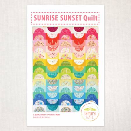 Sunrise Sunset quilt pattern by Tamara Kate