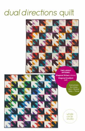 Dual Directions quilt pattern by Sheri Cifaldi-Morrill