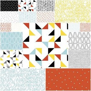 Creative Rockstar by Rad and Happy for Riley Blake Designs - 10 in squares