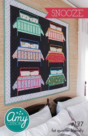 Snooze quilt pattern by Amy Gibson