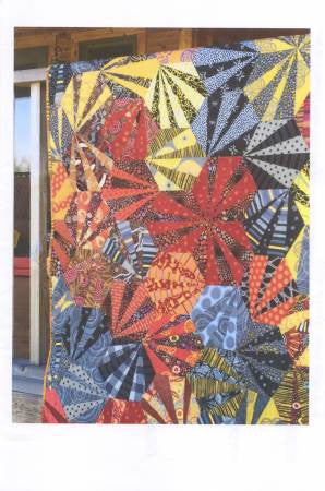 Chinese Fireworks quilt pattern by Pamela Dinndorf