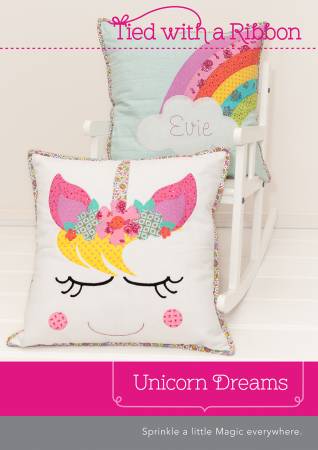 Unicorn Dreams Cushion quilt pattern by Jemima Flendt