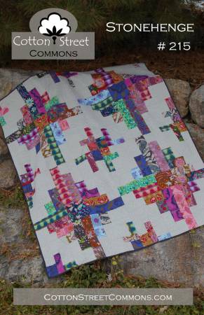 Stonehenge quilt pattern by Marcea Owen