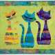 Mod Cat quilt pattern by Linda & Carl Sullivan