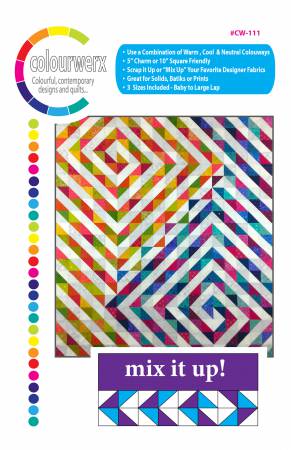 Mix It Up quilt pattern by Linda & Carl Sullivan