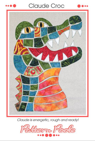 Claude Croc quilt pattern by Monica & Alaura Poole