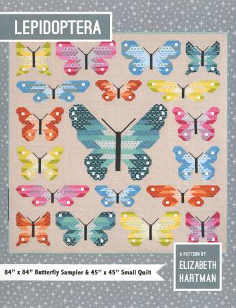 Lepidoptera quilt pattern by Elizabeth Hartman