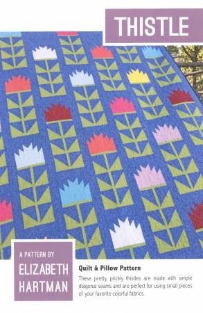 Thistle quilt pattern by Elizabeth Hartman