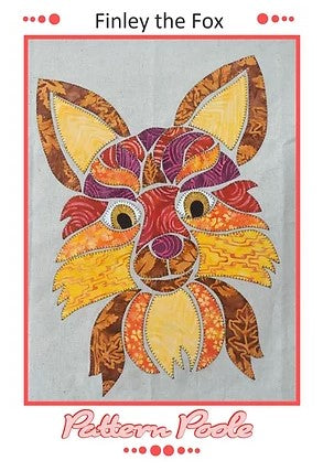 Finley the Fox quilt pattern by Alaura Poole