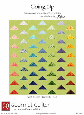 Going Up quilt pattern by Susan-Claire Mayfield