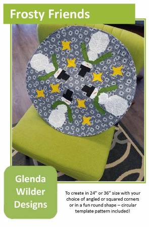 Frosty Friends quilt pattern by Glenda Wilder