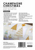 Champagne Christmas pillow pattern by Louise Papas for Jen Kingwell Designs