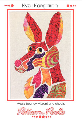 Kyzu Kangaroo quilt pattern by Alaura Poole