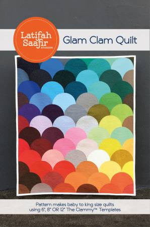Glam Clam quilt pattern by Latifah Saafir