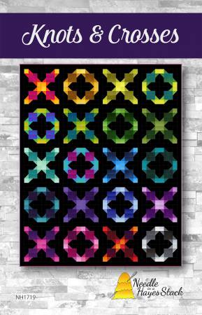 Knots and Crosses quilt pattern by Tiffany Hayes