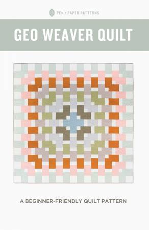 Geo Weaver quilt pattern by Lindsey Neill