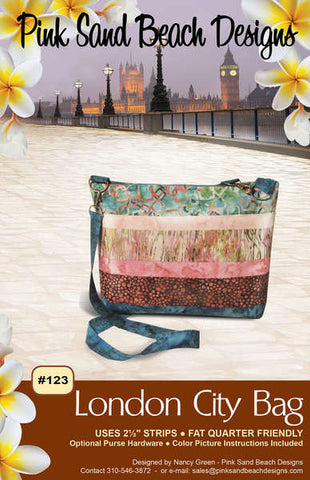 London City Bag pattern by Nancy Green for Pink Sand Beach Designs