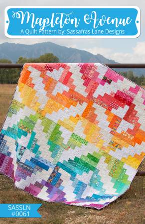 Mapleton Avenue quilt pattern by Shayla Wolf & Kristy Wolf