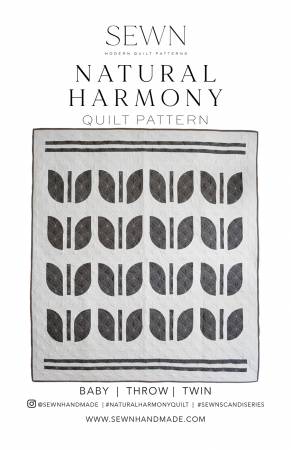 Natural Harmony quilt pattern by Amy Schelle