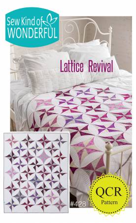 Lattice Revival quilt pattern by Jenny Pedigo
