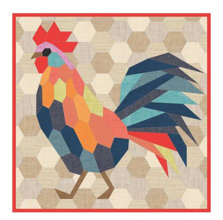 The Rooster quilt pattern by Violet Craft
