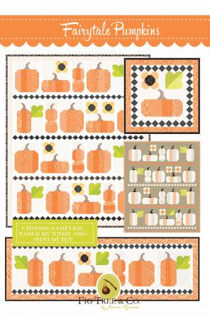 Fairytale Pumpkins quilt pattern by Joanna Figueroa