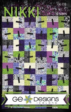 Nikki quilt pattern by Gudrun Erla
