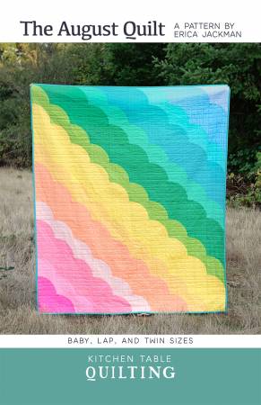 The August Quilt pattern by Erica Jackman