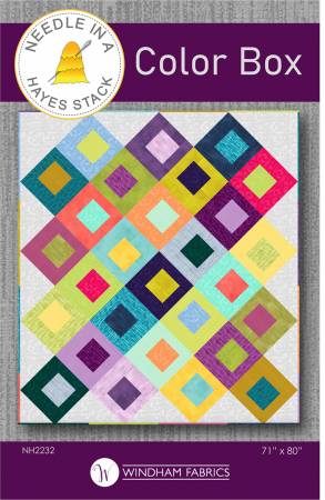 Color Box quilt pattern by Tiffany Hayes