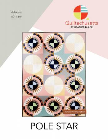 Pole Star quilt pattern by Heather Black