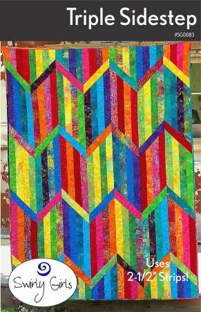 Triple Sidestep quilt pattern by Joanne Hillestad