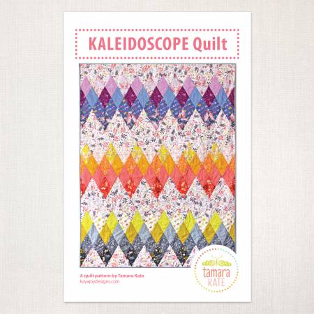 Kaleidoscope quilt pattern by Tamara Kate