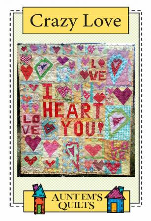 Crazy Love quilt pattern by Emily Bailey
