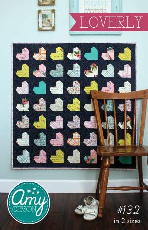 Loverly quilt pattern by Amy Gibson