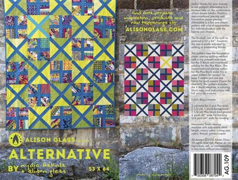 Alternative Quilt pattern by Alison Glass & Nydia Kehnle