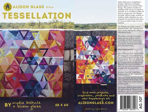 Tessellation quilt pattern by Alison Glass