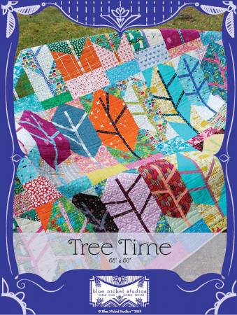Tree Time quilt pattern by Blue Nickel Studios