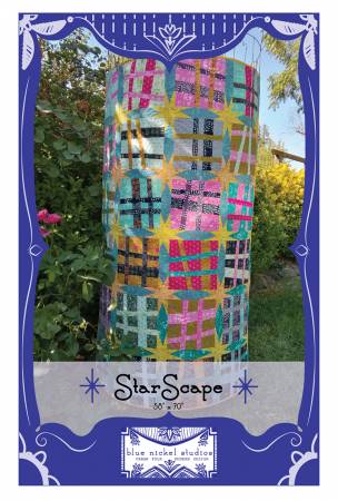 StarScape quilt pattern by Blue Nickel Studios