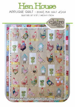 Hen House quilt pattern by Claire Turpin
