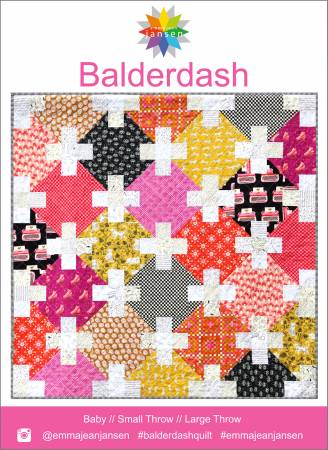 Balderdash quilt pattern by Emma Jean Jansen