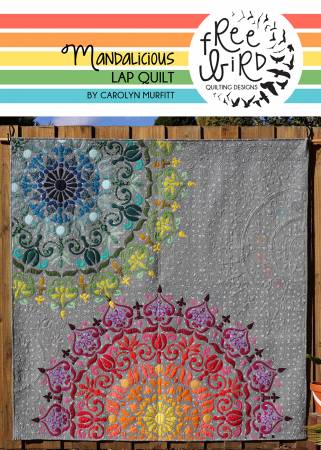 Mandalicious Quilt pattern by Carolyn Murfitt