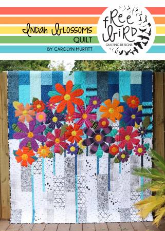 Indah Blossoms quilt pattern by Carolyn Murfitt
