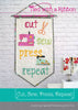 Cut, Sew, Press, Repeat Pennant pattern by Jemima Flendt - The Quilter's Bazaar